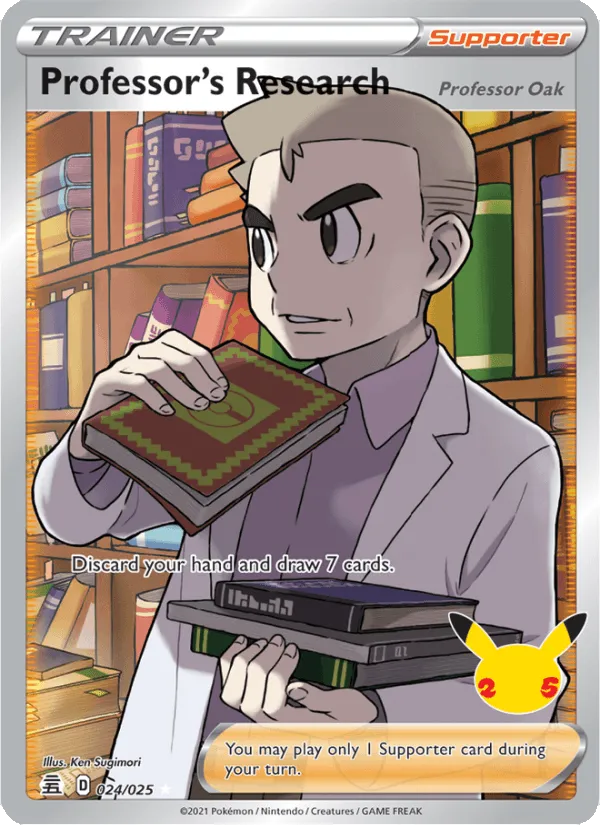 Professor's Research (Professor Oak)