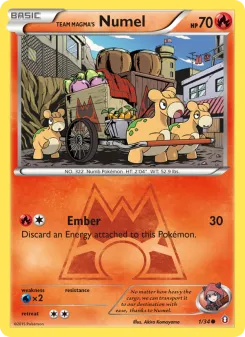 Team Magma's Numel