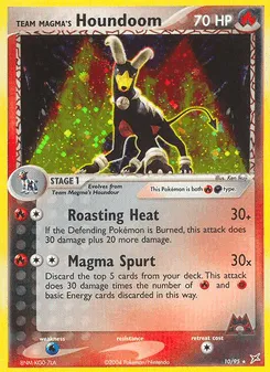 Team Magma's Houndoom