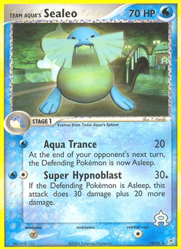 Team Aqua's Sealeo