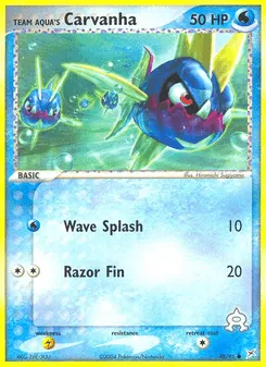 Team Aqua's Carvanha