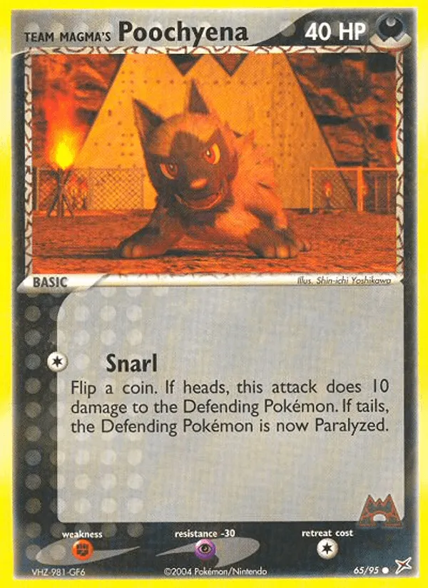 Team Magma's Poochyena