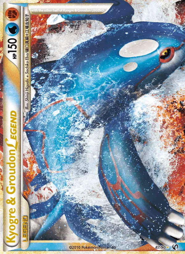 Kyogre & Groudon LEGEND