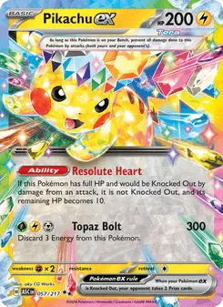 Pikachu ex