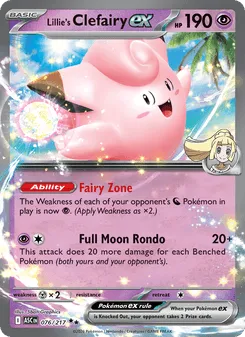 Lillie's Clefairy ex
