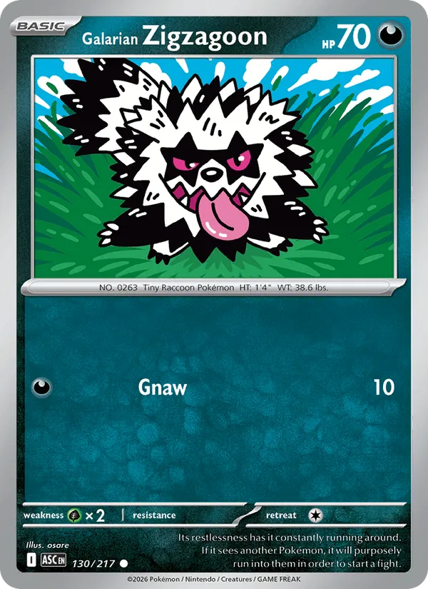 Galarian Zigzagoon