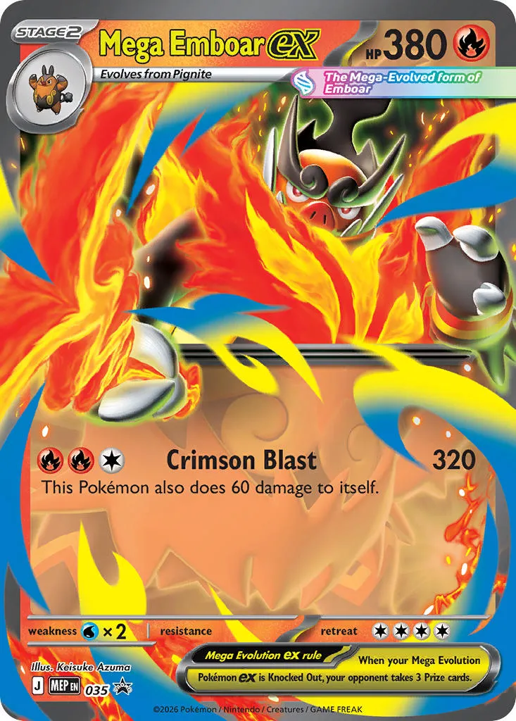 Mega Emboar ex