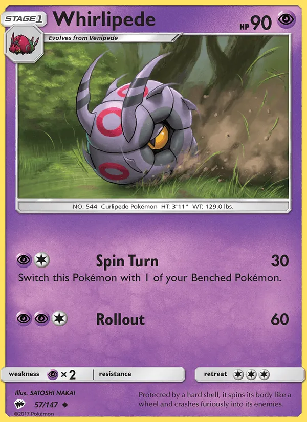 Whirlipede