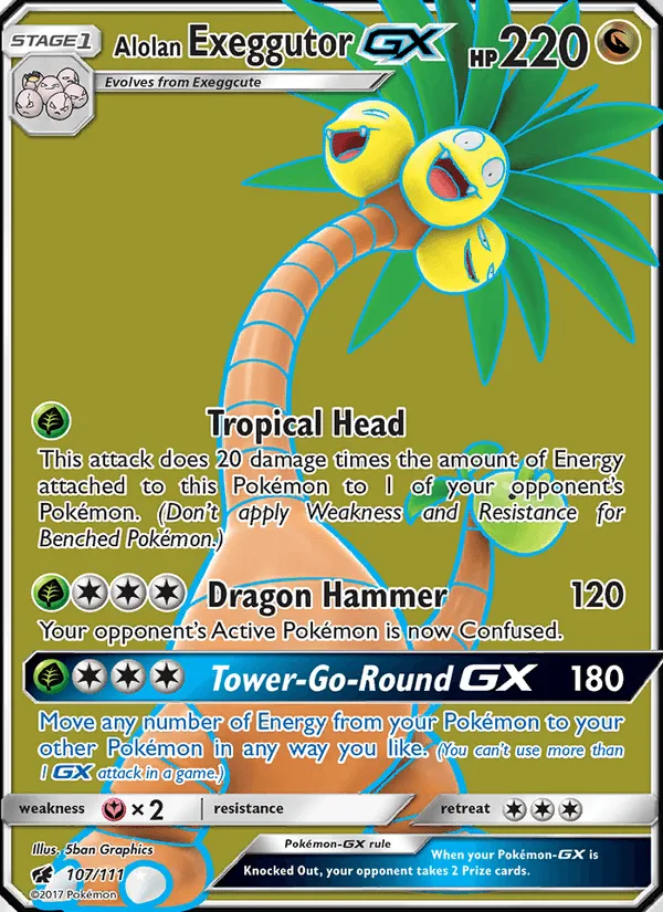 Alolan Exeggutor GX