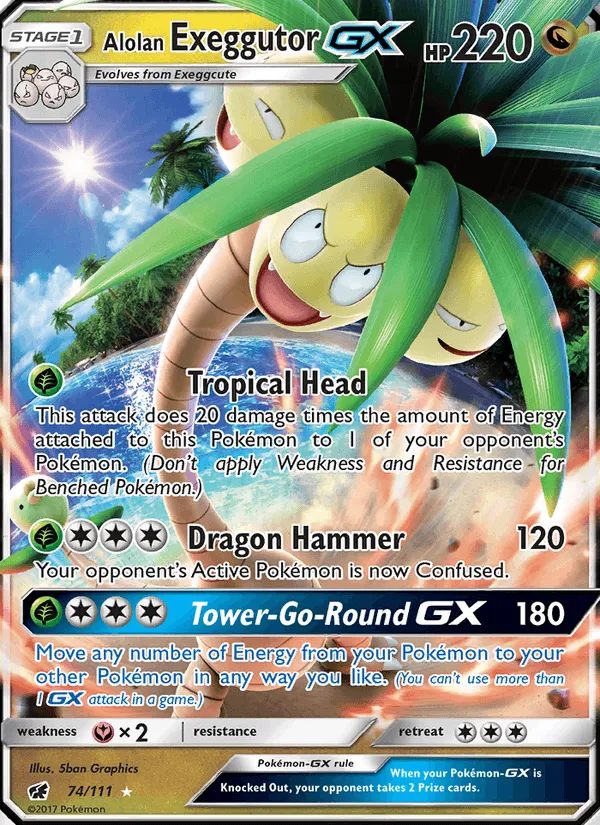 Alolan Exeggutor GX