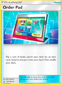 Order Pad