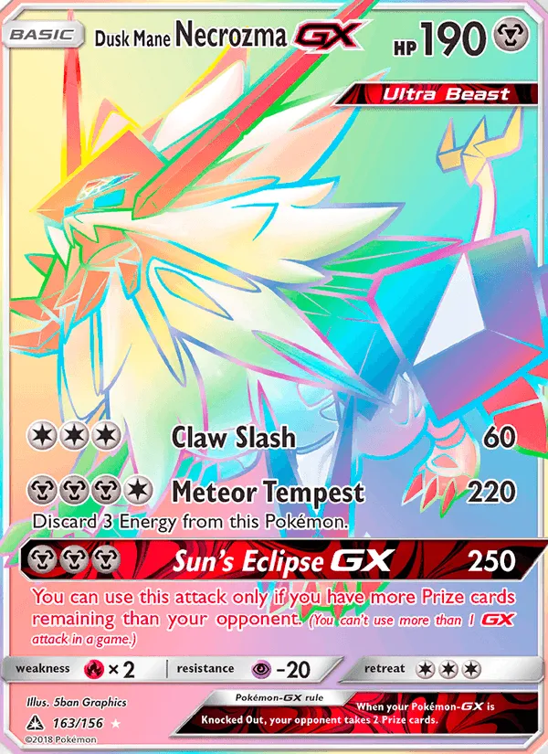 Dusk Mane Necrozma GX
