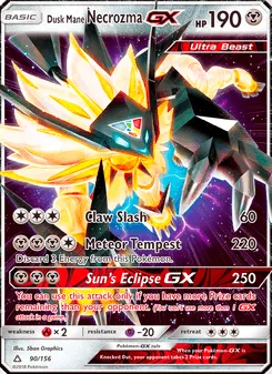 Dusk Mane Necrozma GX