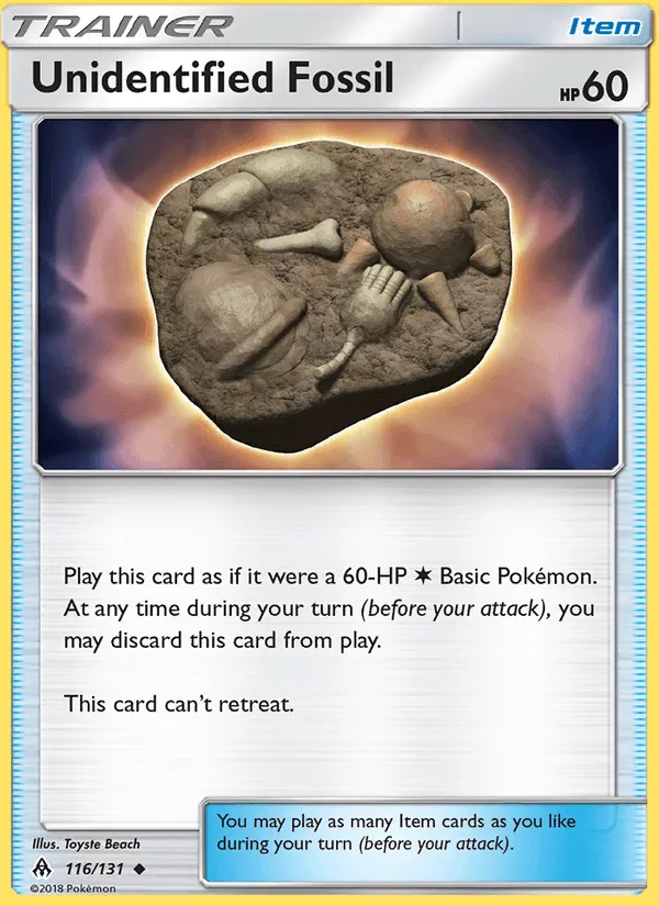 Unidentified Fossil