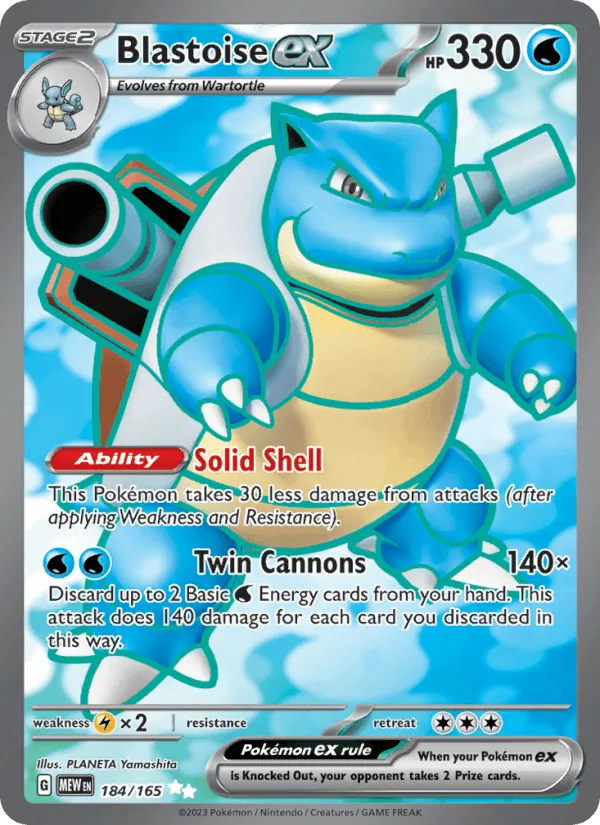 Blastoise ex