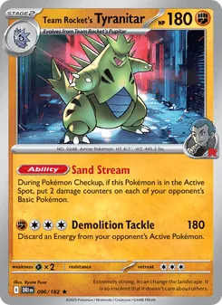 Team Rocket's Tyranitar