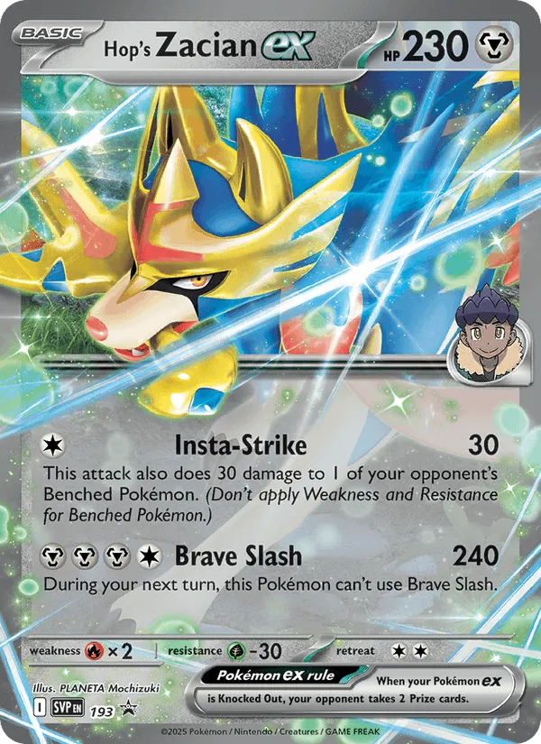 Hop's Zacian ex